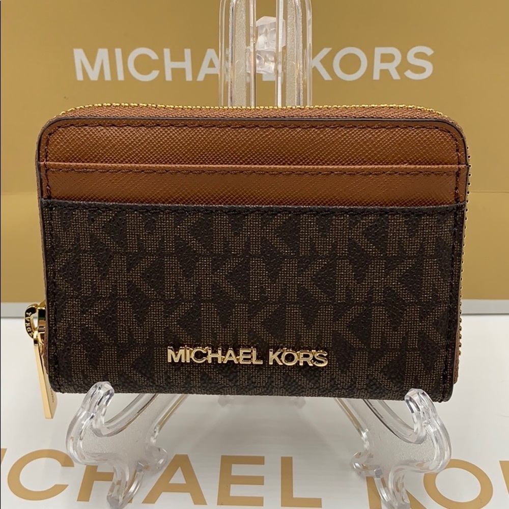 MICHAEL KORS JET SET TRAVEL MD ZA CARD CASE - Picture 11 of 16